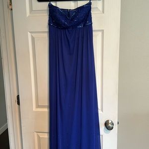 Cobalt Blue/Purple Prom Dress